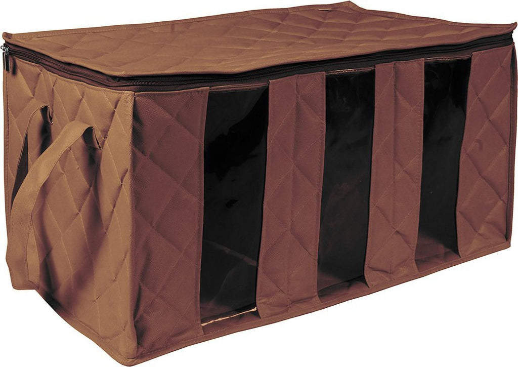 Foldable 3-Tier Storage Box for Clothes & Shoes – Charcoal Organizer