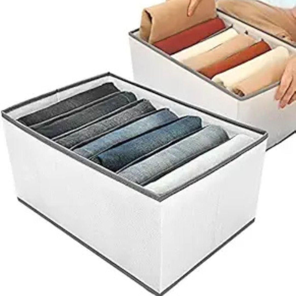 Drawer & Closet Organizer for Clothes – Pack of 2