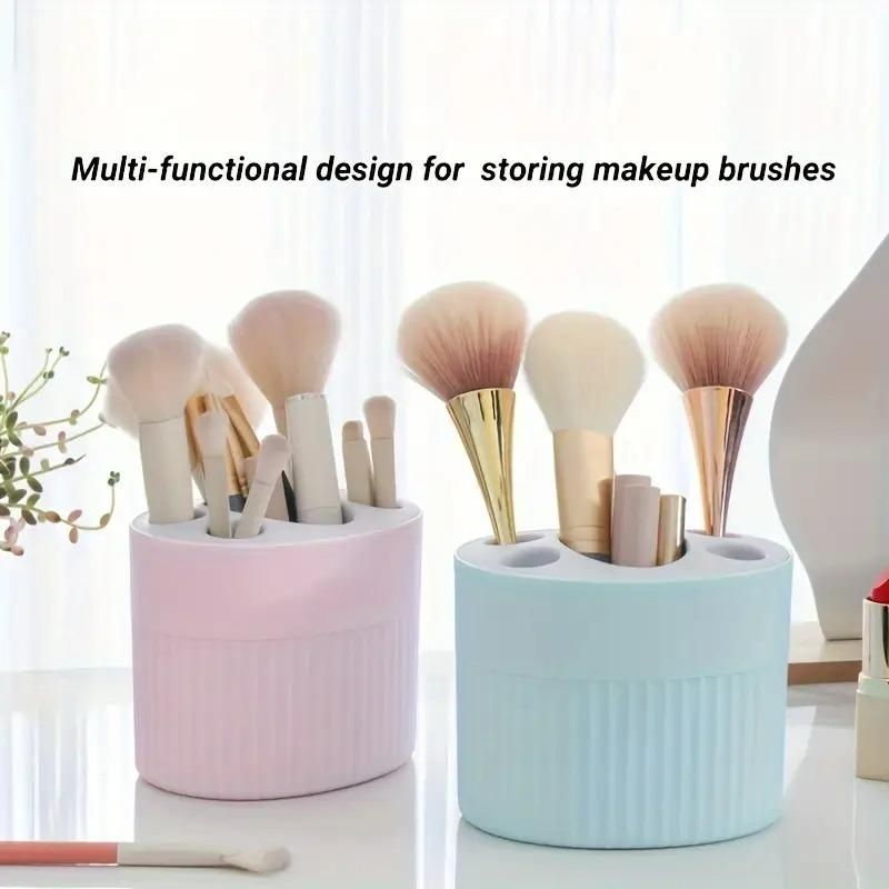 Bathroom Counter Organizer – Multi-Purpose Toothbrush & Makeup Holder