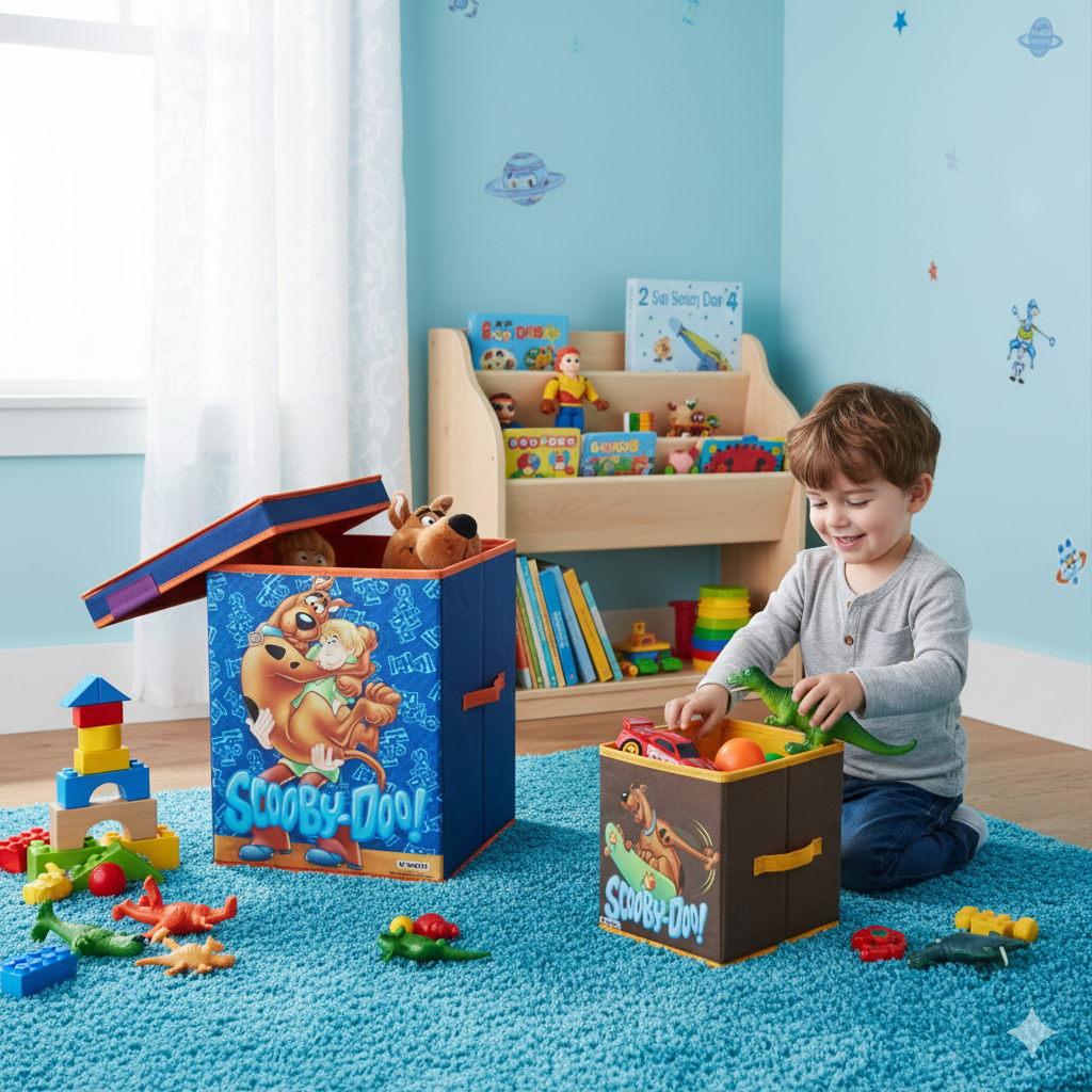 2-Piece Toy Storage Organizer Set – Non-Woven, Foldable