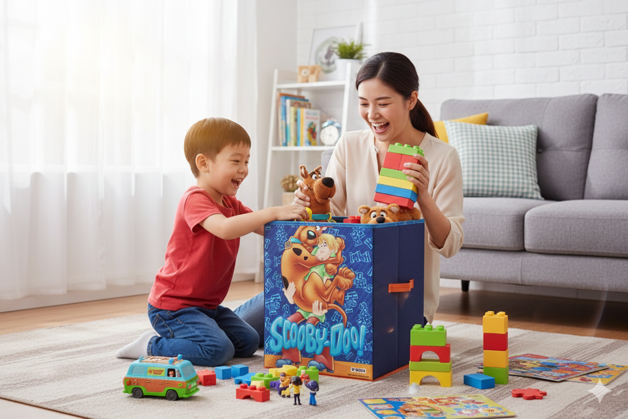 Lightweight Storage Box for Clothes, Toys & Accessories – Non-Woven