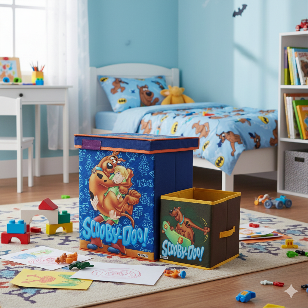 2-Piece Toy Storage Organizer Set – Non-Woven, Foldable