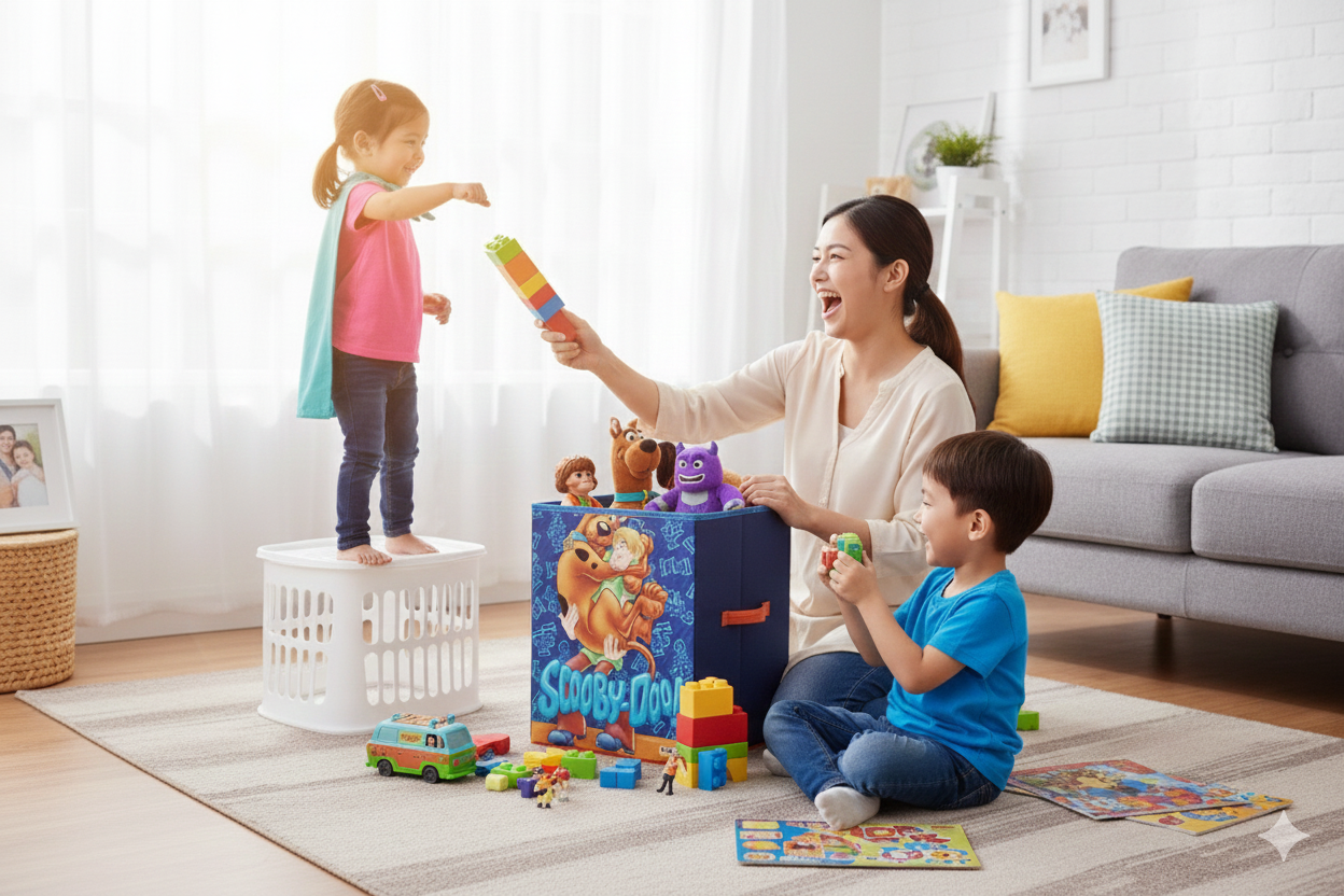 Lightweight Storage Box for Clothes, Toys & Accessories – Non-Woven