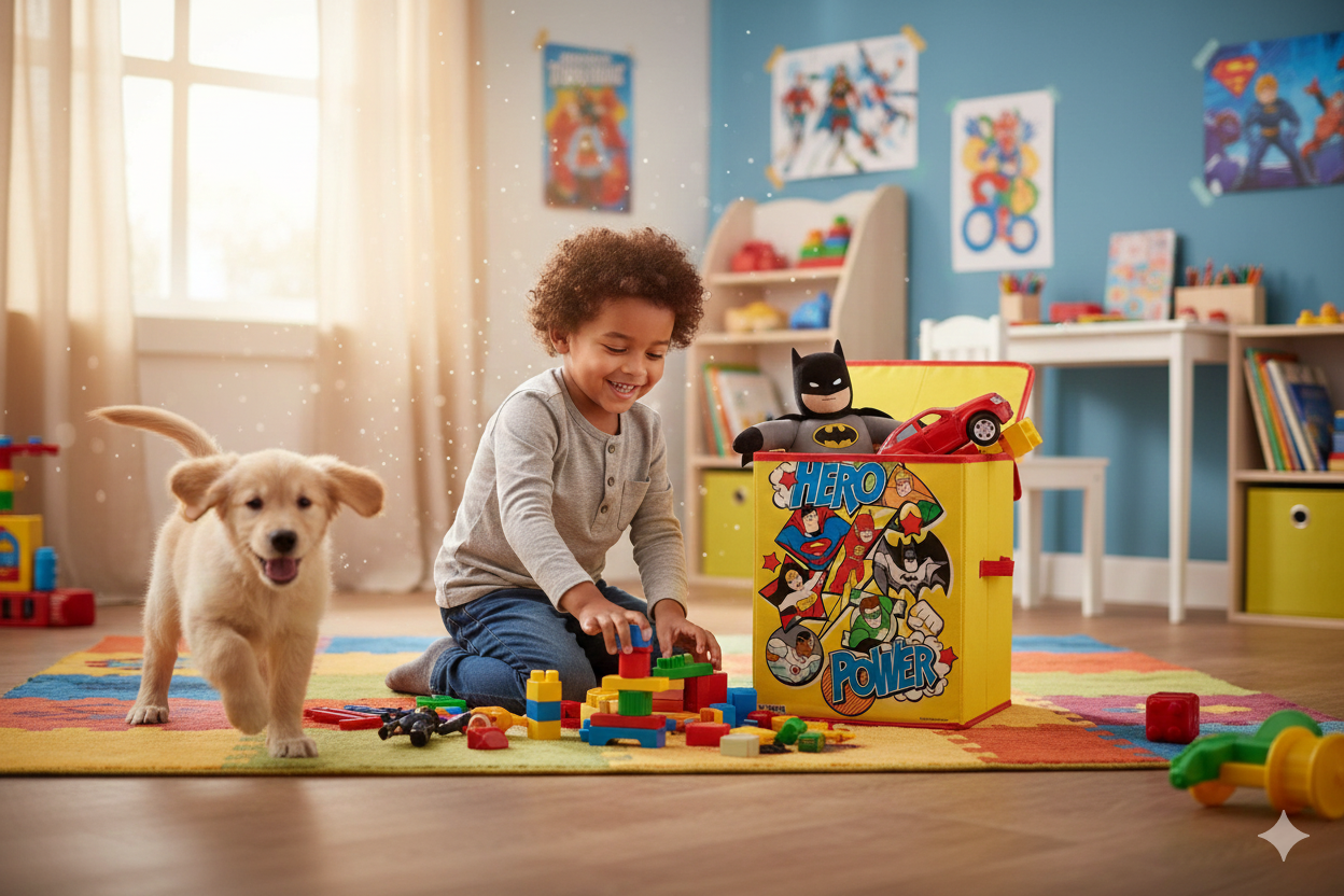 Lightweight Storage Box for Home & Office – Non-Woven Organizer