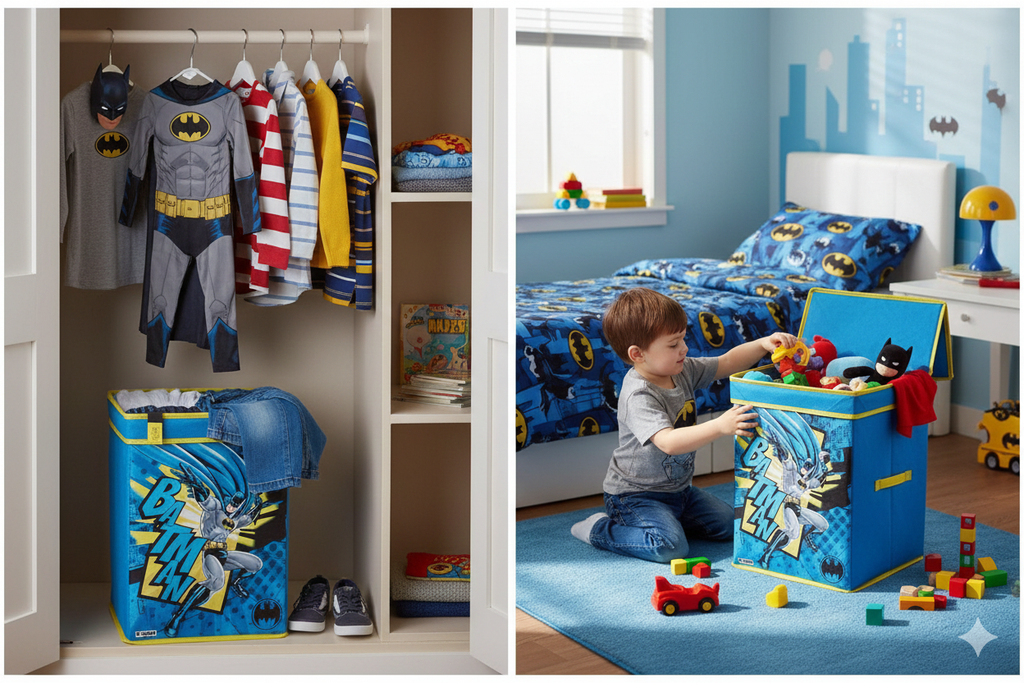 Non-Woven Storage Organizer – Printed Single-Piece Storage Box